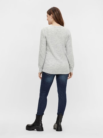 MAMALICIOUS Sweater 'New Anne' in Grey