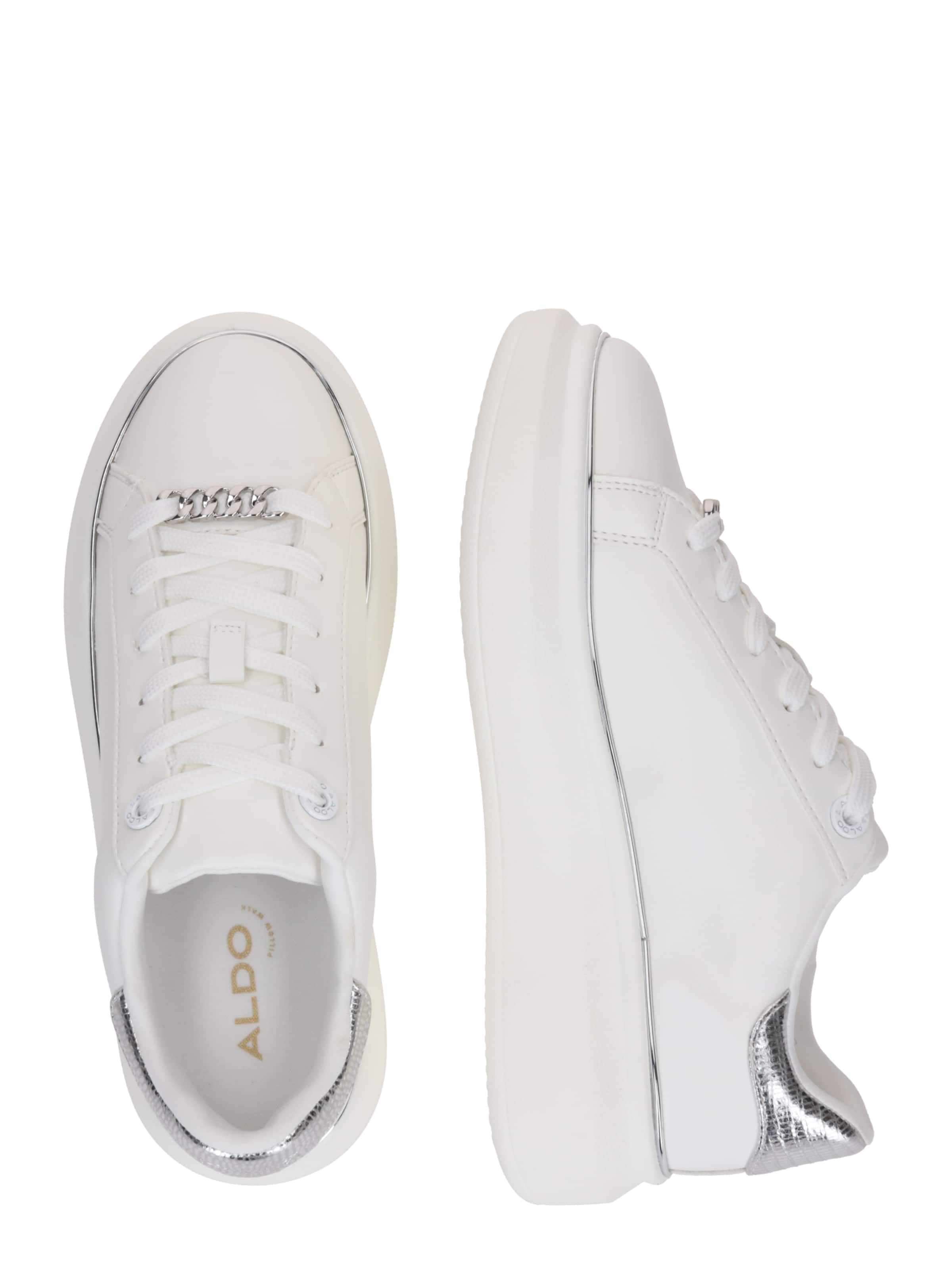 Baskets basses 'TAHLEA' ALDO en blanc