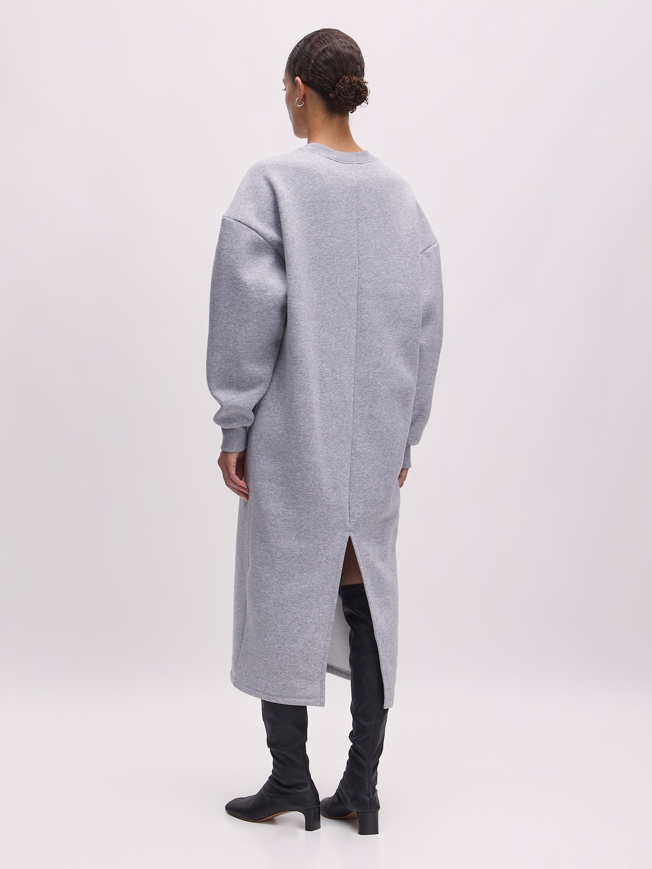 EDITED Producten Jurk 'Chana' Grijs