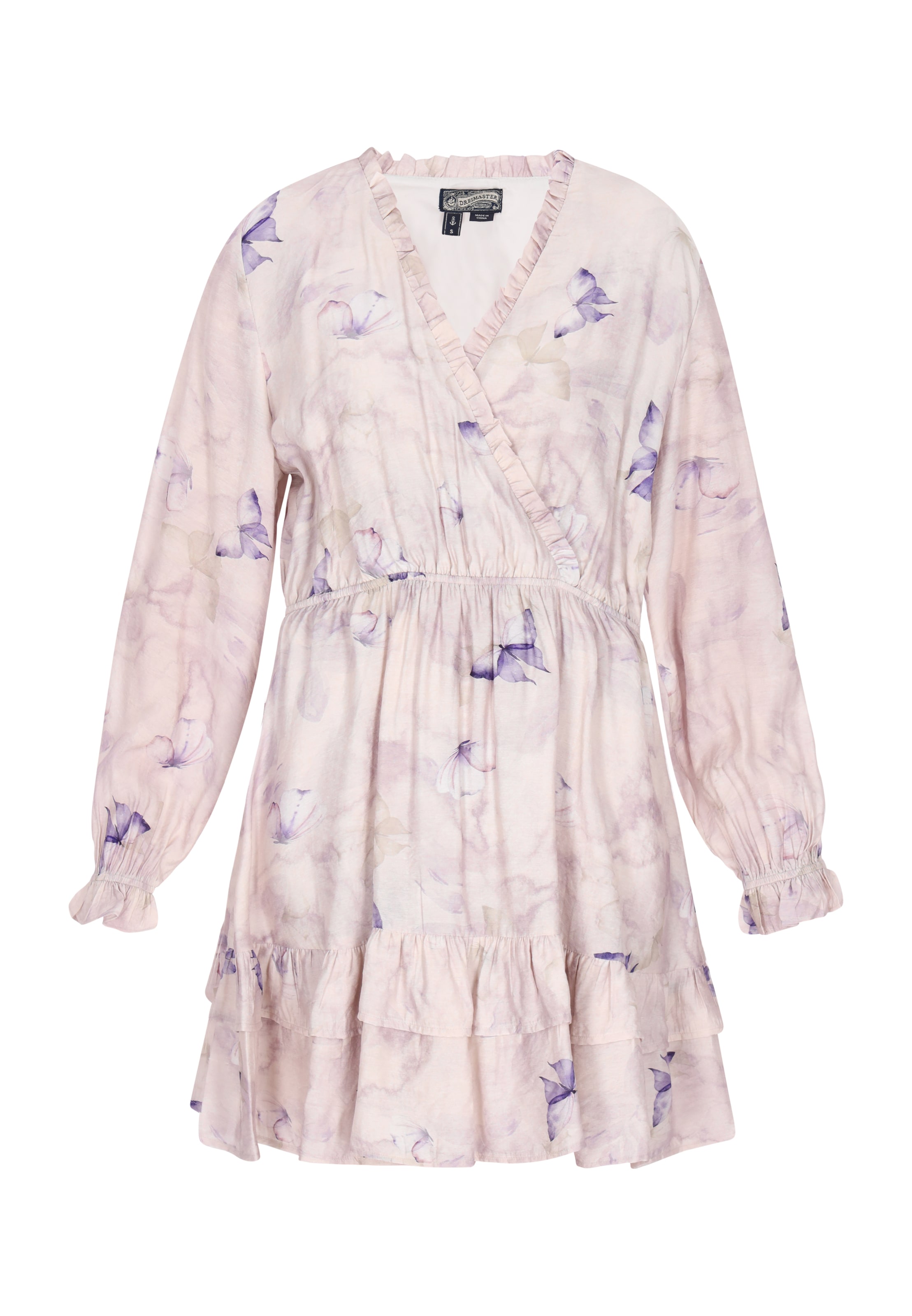 DreiMaster Vintage Рокля в лилав: отпред