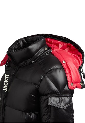 JACK1T Winter Coat in Black