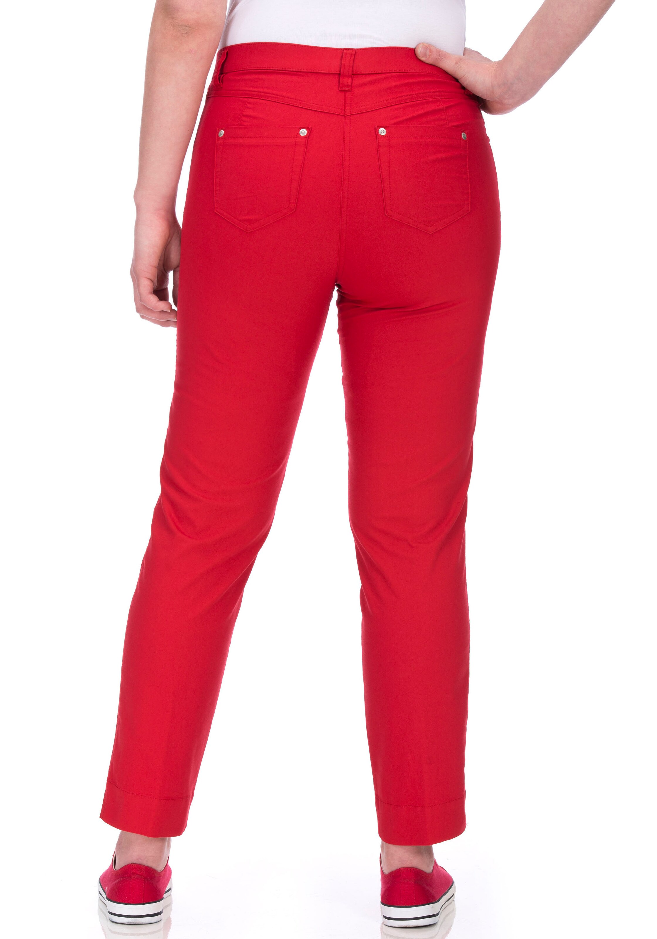 KjBRAND Slim fit Chino Pants in Red