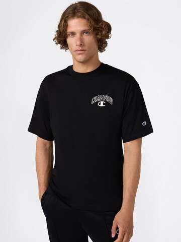 T-Shirt Champion Authentic Athletic Apparel en noir