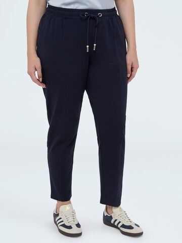 Regular Pantalon Fiorella Rubino en bleu