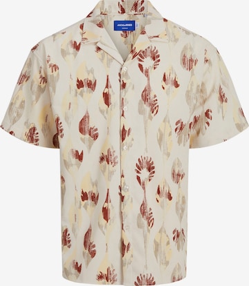 JACK & JONES Overhemd 'Jeff' in Beige: voorkant