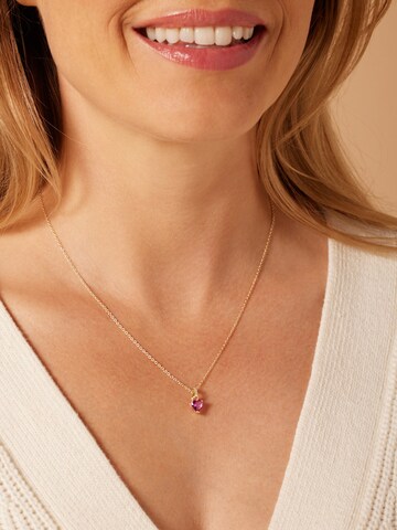 Chaîne 'Farbenfroh' Lucardi en or : devant