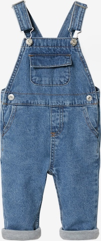 MANGO KIDS Regular Overalls 'Lucasf' in Blue: front