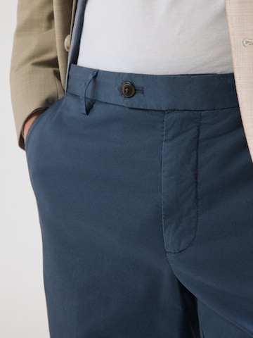 Hackett London Regular Chino in Blauw