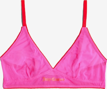 Juicy Couture Triangle Bra in Pink: front