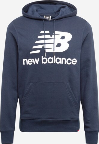 new balance Sweatshirt in Blue: front