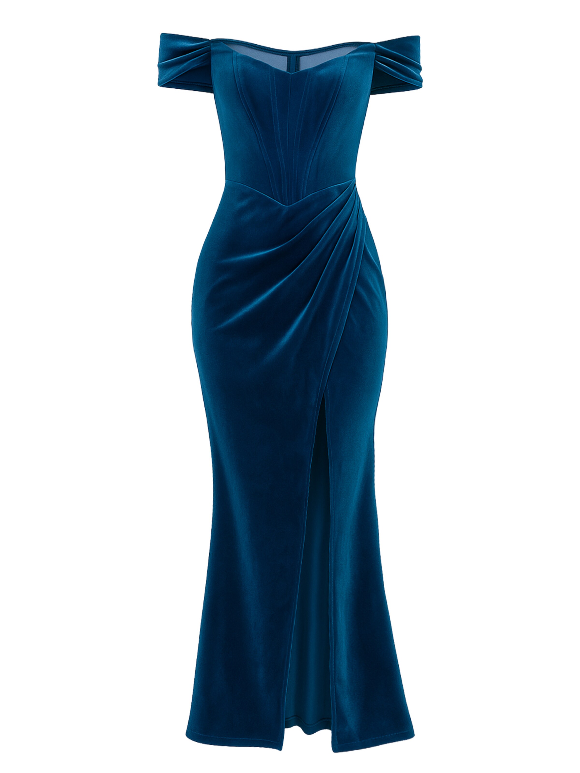 GODDIVA Evening dress in Blue: front
