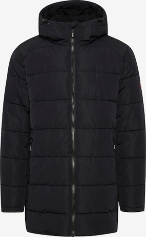 Parka invernale 'Hersh' di INDICODE JEANS in nero: frontale