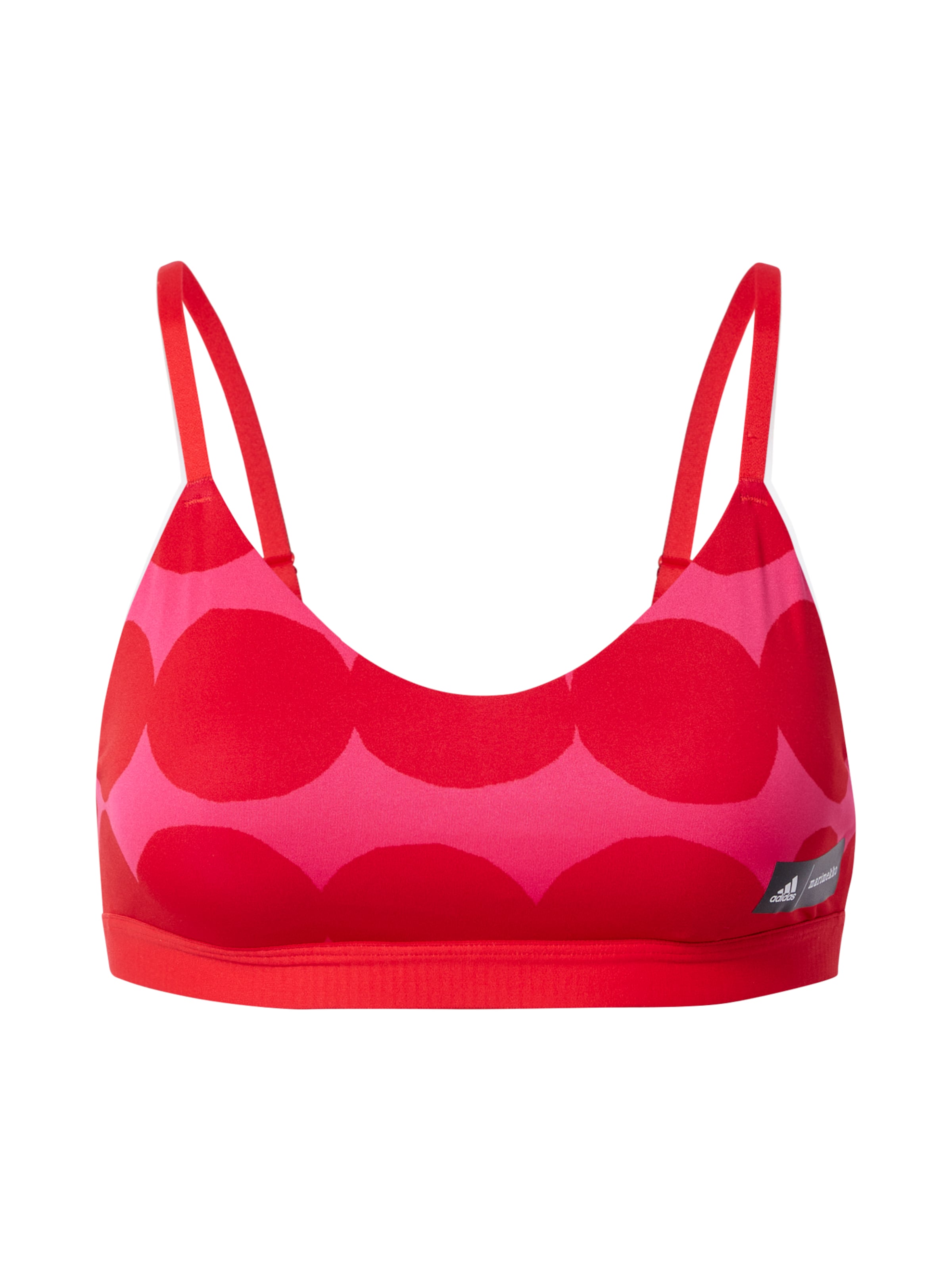 rožinė ADIDAS SPORTSWEAR Biustjė Sportinė liemenėlė 'Marimekko': priekis