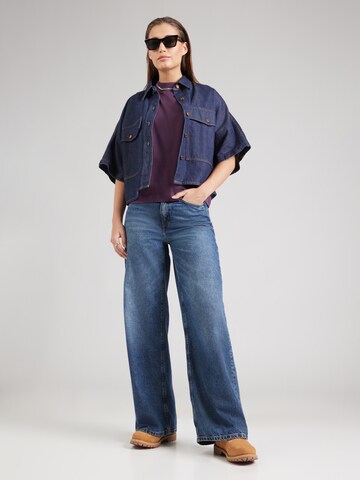 G-STAR T-Shirt in Lila