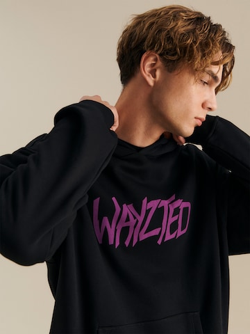 About You x Nils Kuesel Sweatshirt 'Denny' in Black