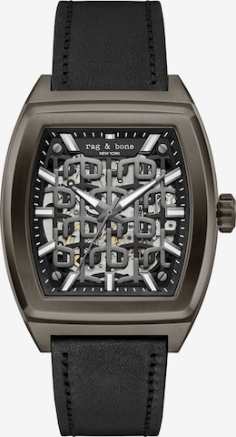 Montre à affichage analogique ' Mercer ' rag & bone en noir : devant
