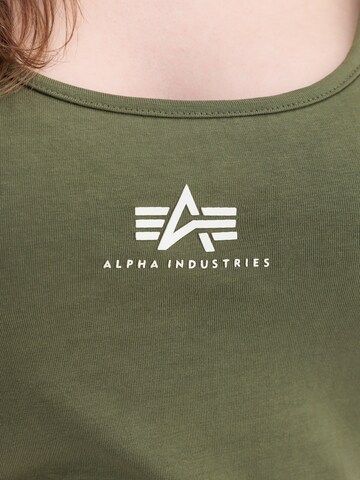 ALPHA INDUSTRIES Mekko värissä vihreä