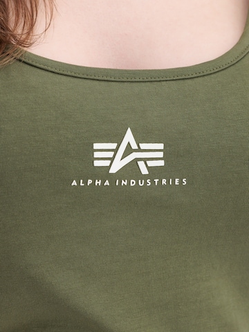 ALPHA INDUSTRIES - Vestido en verde