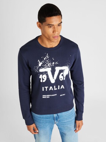 Sweat-shirt 'BENNO' 19V69 ITALIA en bleu : devant