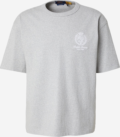 Polo Ralph Lauren Majica veličine S u siva melange / bijela, Pregled proizvoda