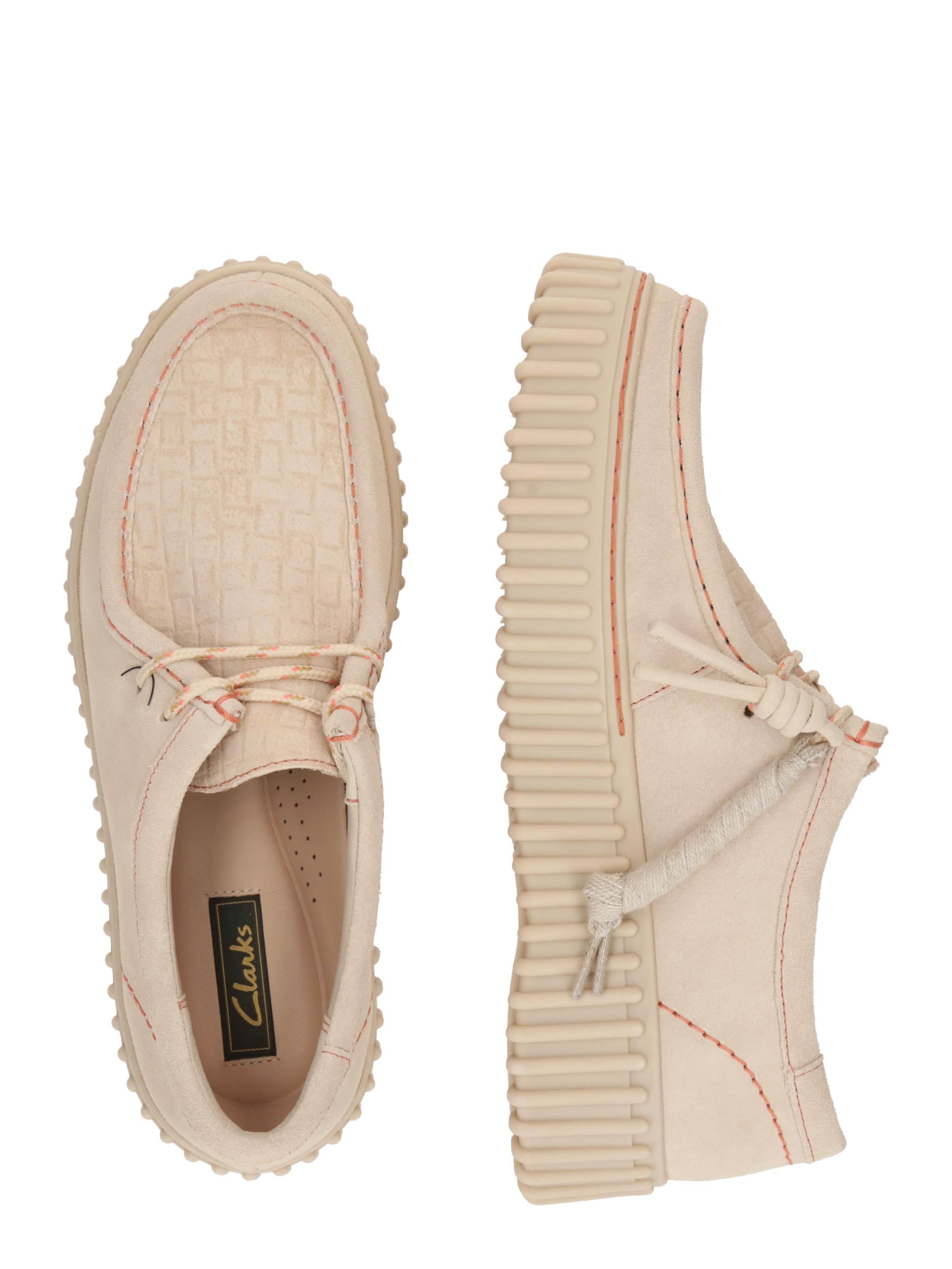 CLARKS Мокасини 'Torhill Bee' в бежово