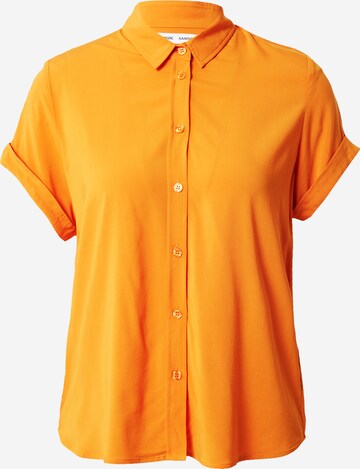 Samsøe Samsøe Bluse 'Majan' i orange: forside