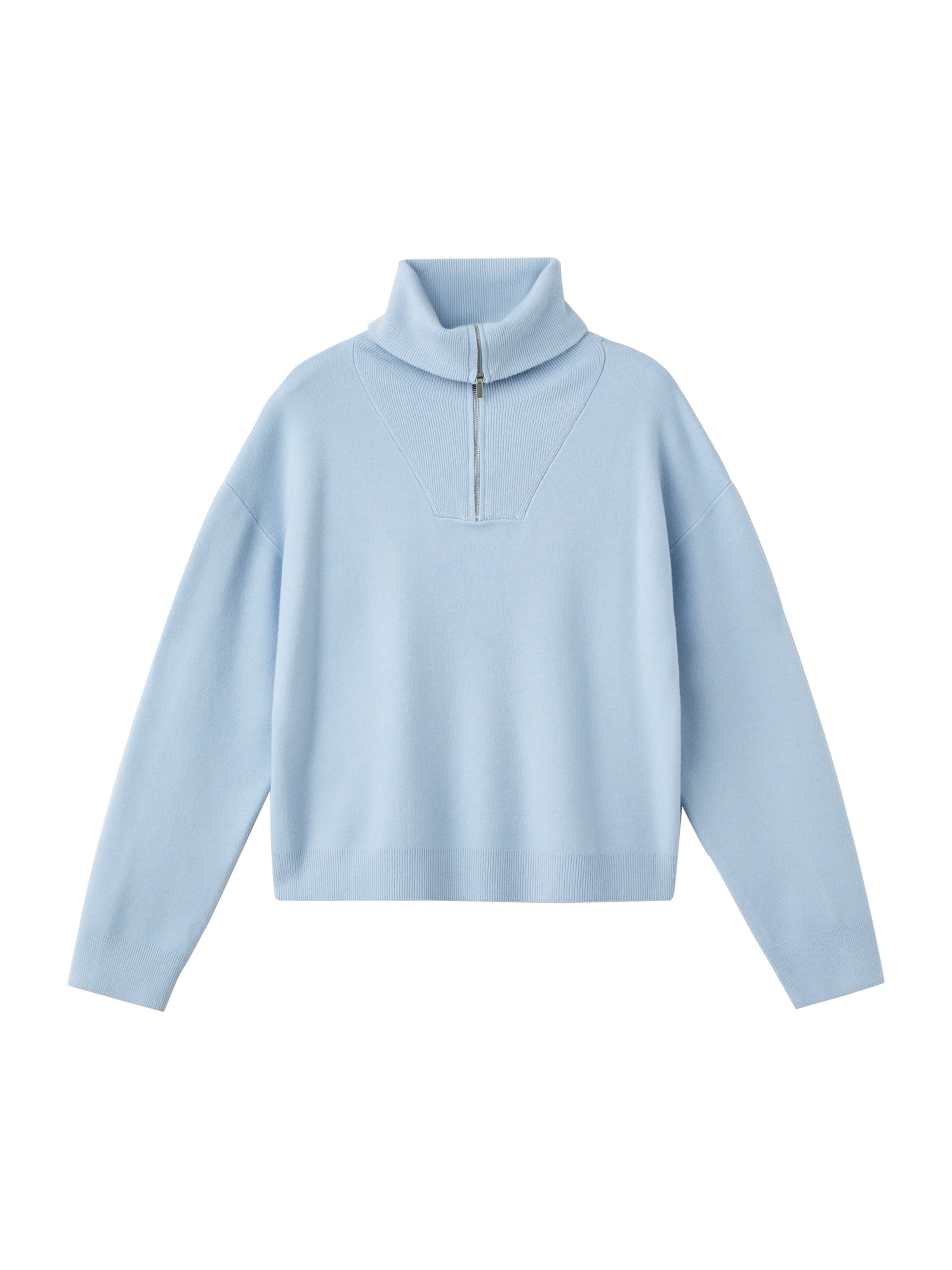 MANGO Tröja 'LATONIS' i blå: framsida