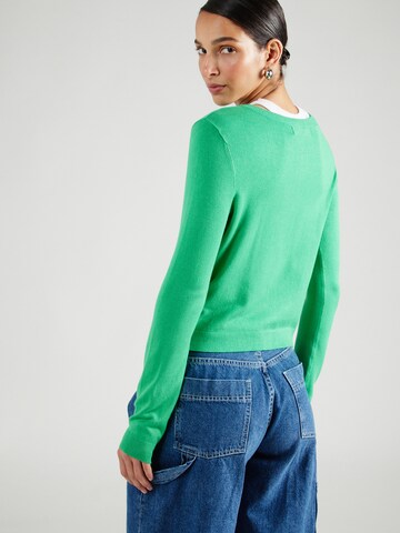 VERO MODA Knit Cardigan 'GLORY' in Green