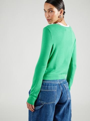 VERO MODA - Casaco de malha 'GLORY' em verde