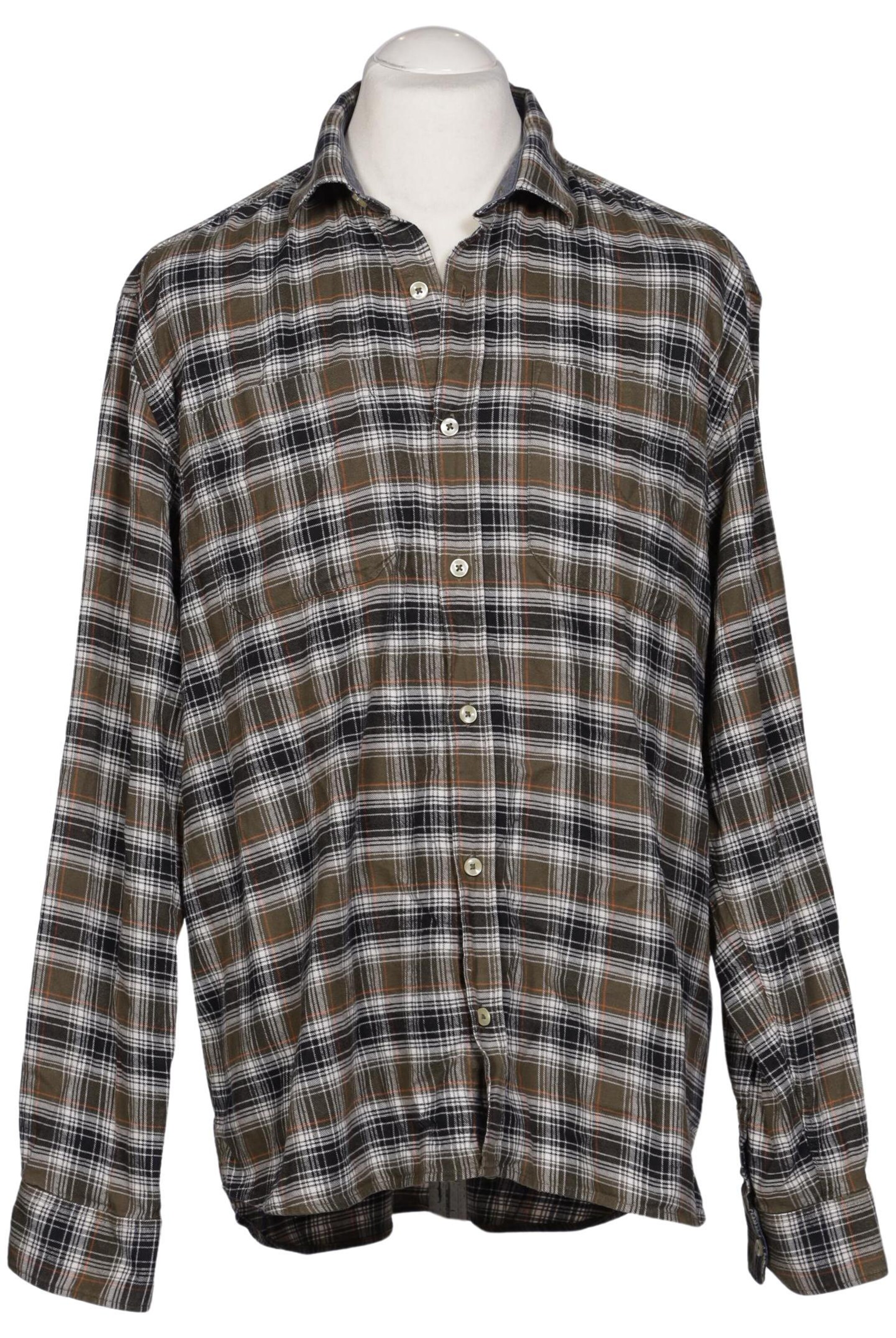 s.Oliver Button Up Shirt in XL in Mixed colors: front