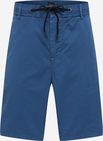 BOSS Orange Püksid 'Taber', värv sinine: eest vaates