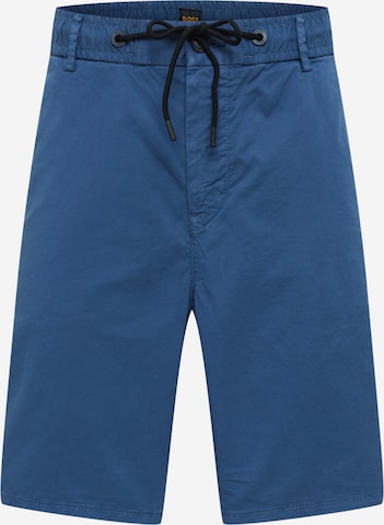 BOSS Orange Regular Shorts 'Taber' in Blau: predná strana