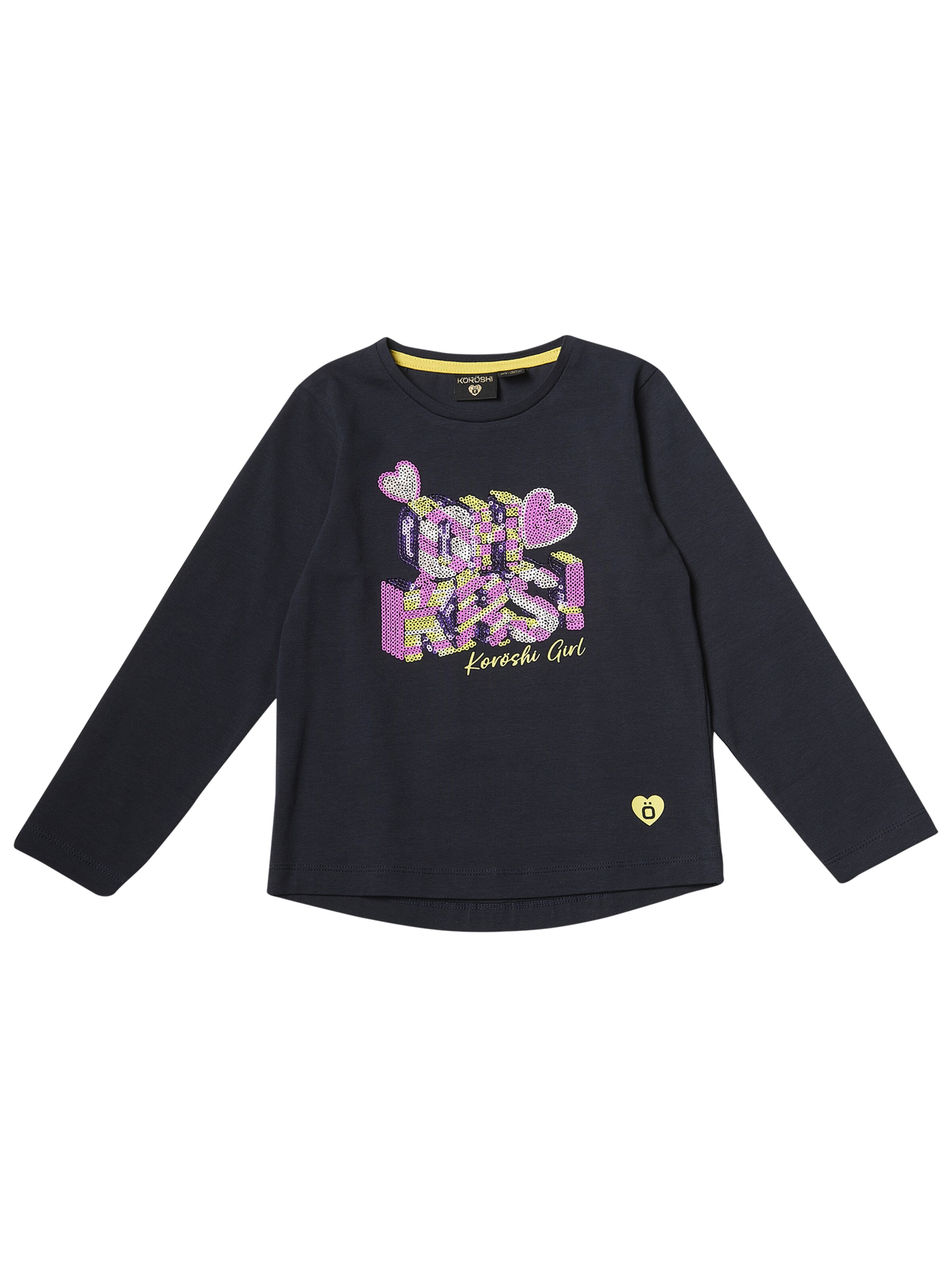 KOROSHI Тениска в синьо: отпред