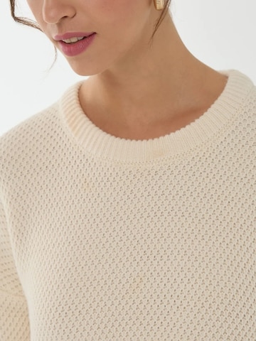 Pull-over Hiccup en beige
