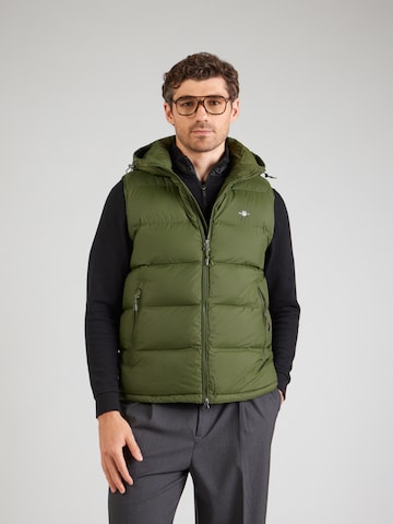 GANT Vest in Green: front