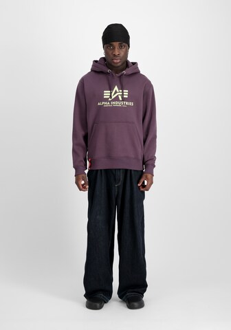 ALPHA INDUSTRIES Majica | vijolična barva