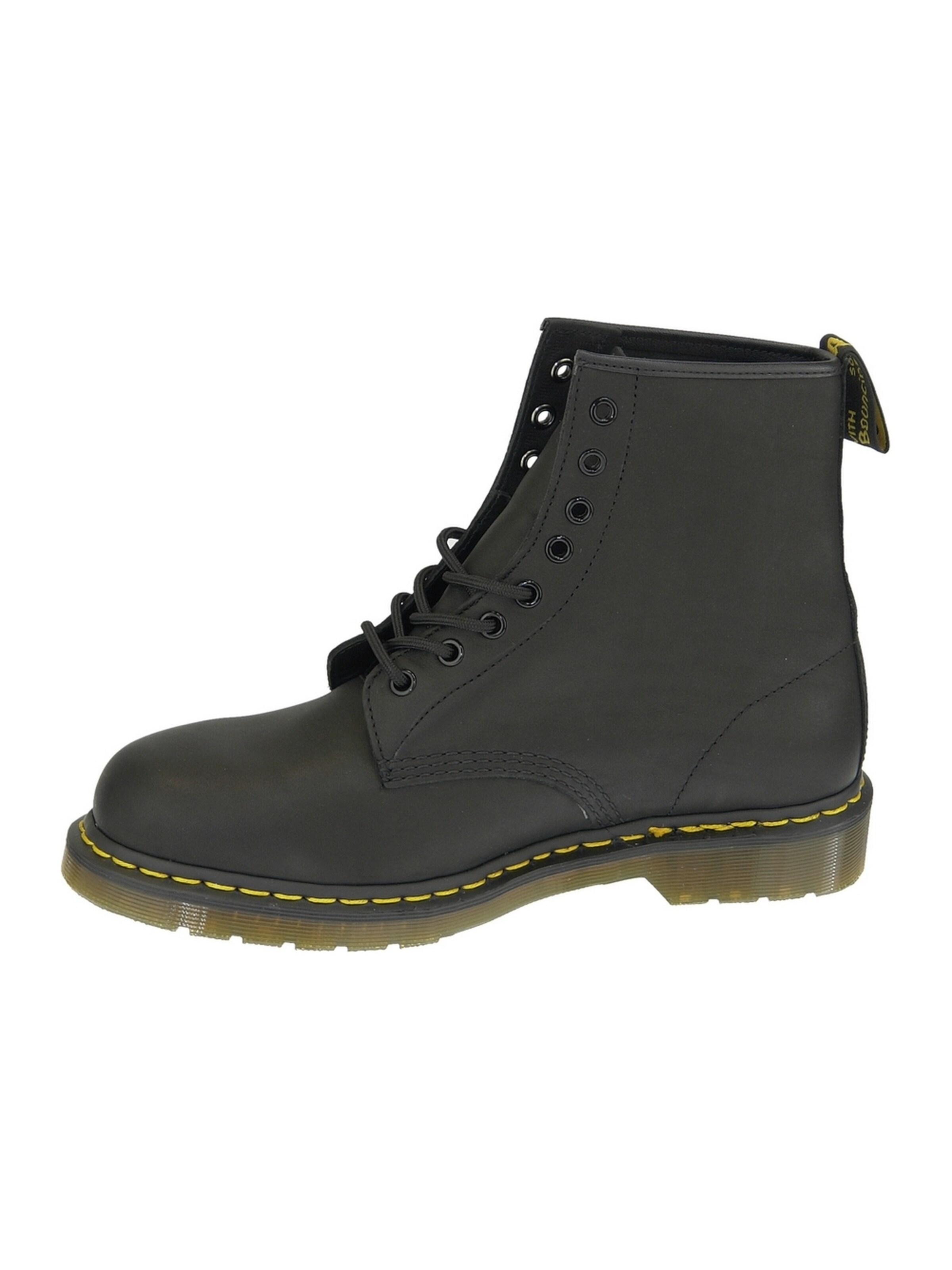 Dr. Martens Booties '1460' in Black: front