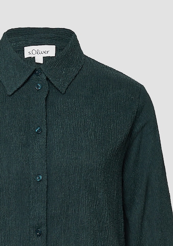 Chemisier s.Oliver en vert