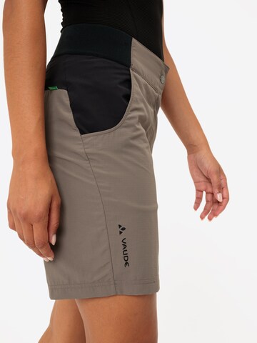 VAUDE Regular Outdoor trousers ' Qimsa ' in Beige