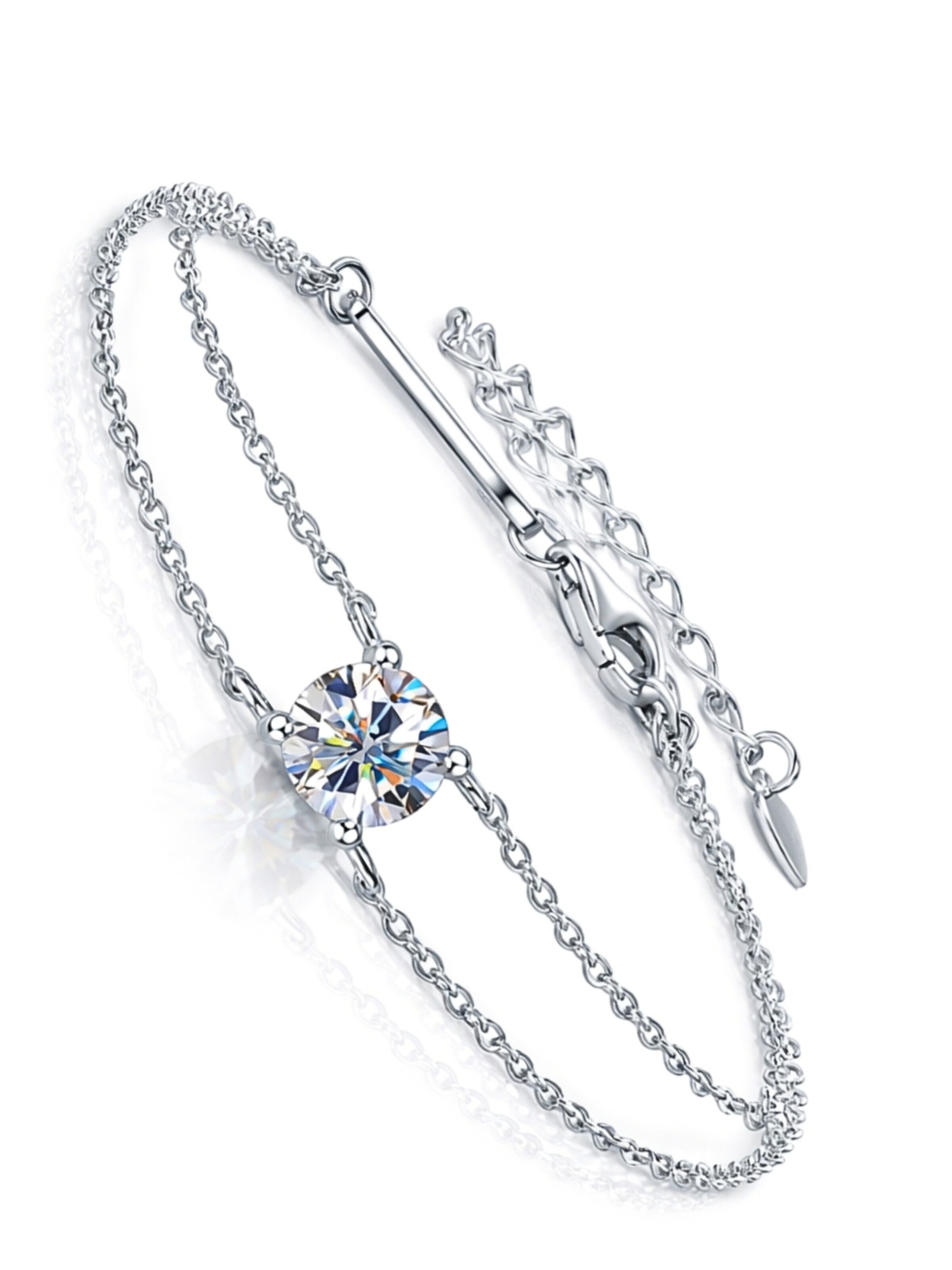 UNIQAL Armband 'LINA' in Zilver