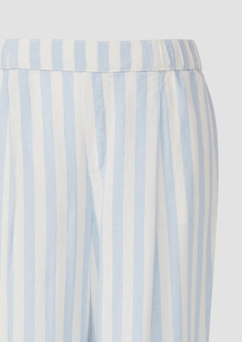 s.Oliver Wide Leg Hose in Blau