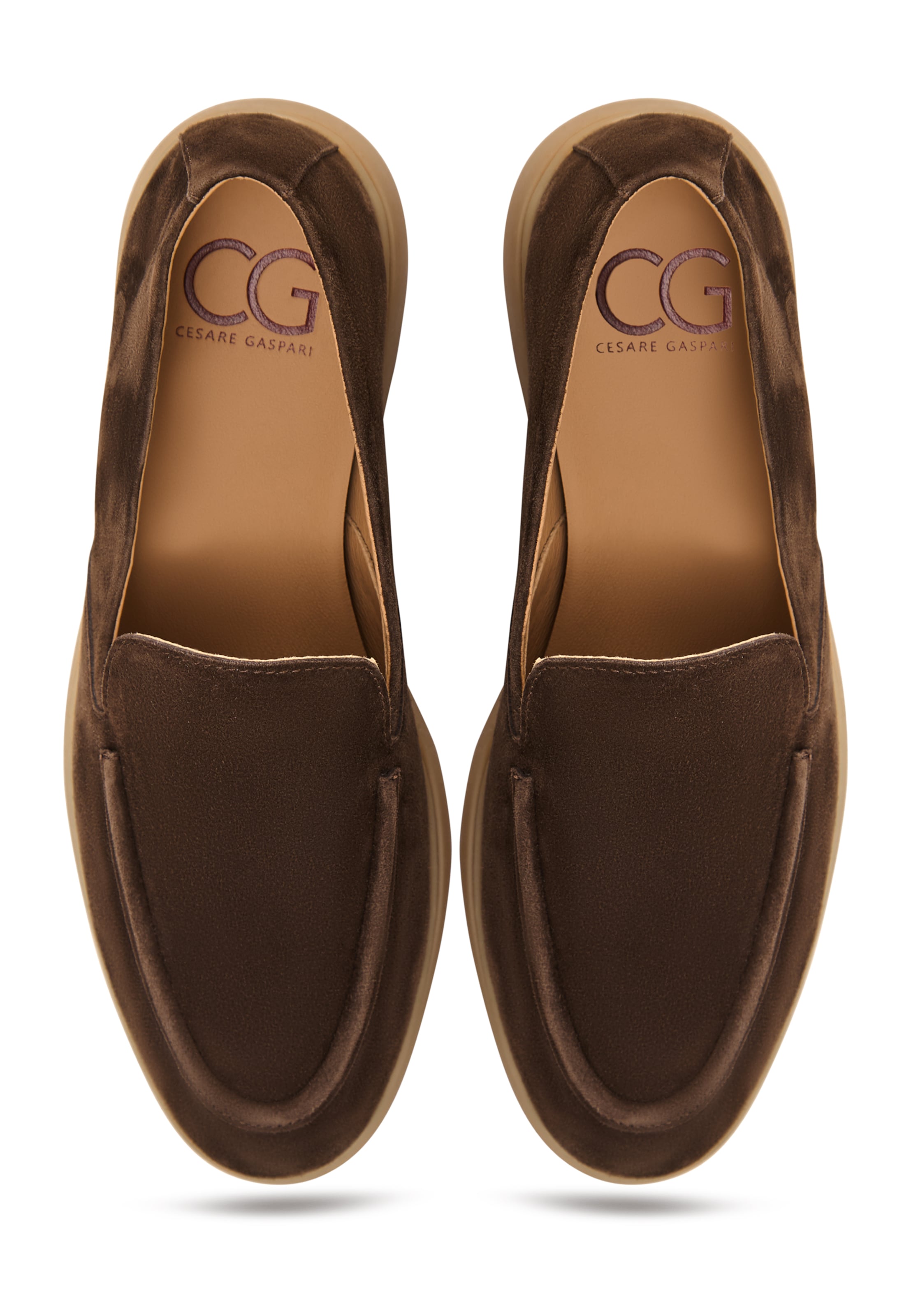 CESARE GASPARI Slipper in Braun