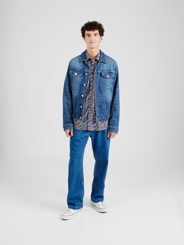 Jack's Regular fit Button Up Shirt in Blue