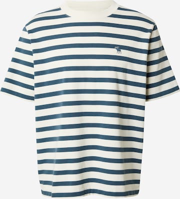 T-Shirt 'BIOPOLISH' Abercrombie & Fitch en blanc : devant