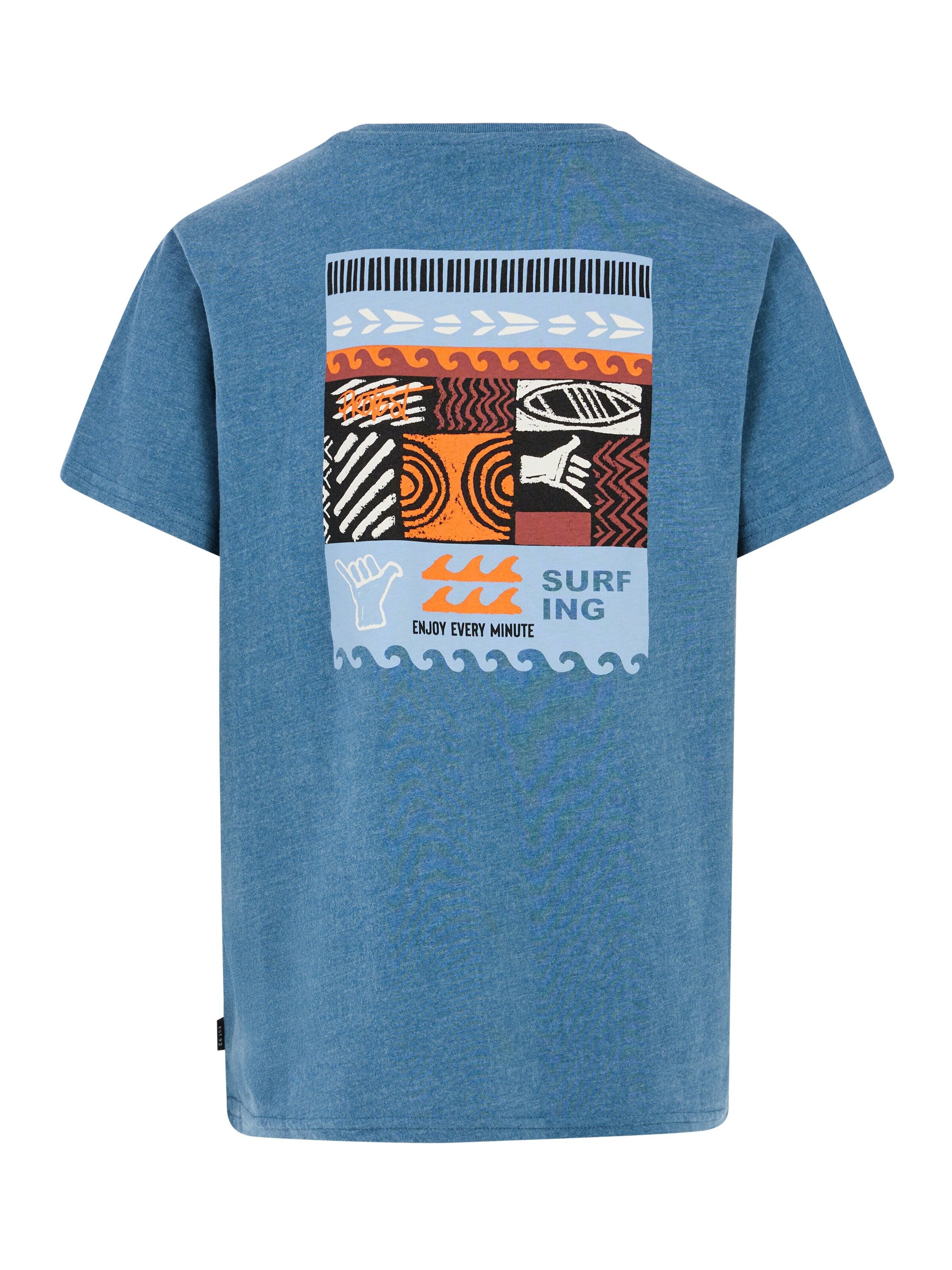 PROTEST Shirt 'PRTKevan JR'‌‌‌‌‌‌‌‌‌ in Blau