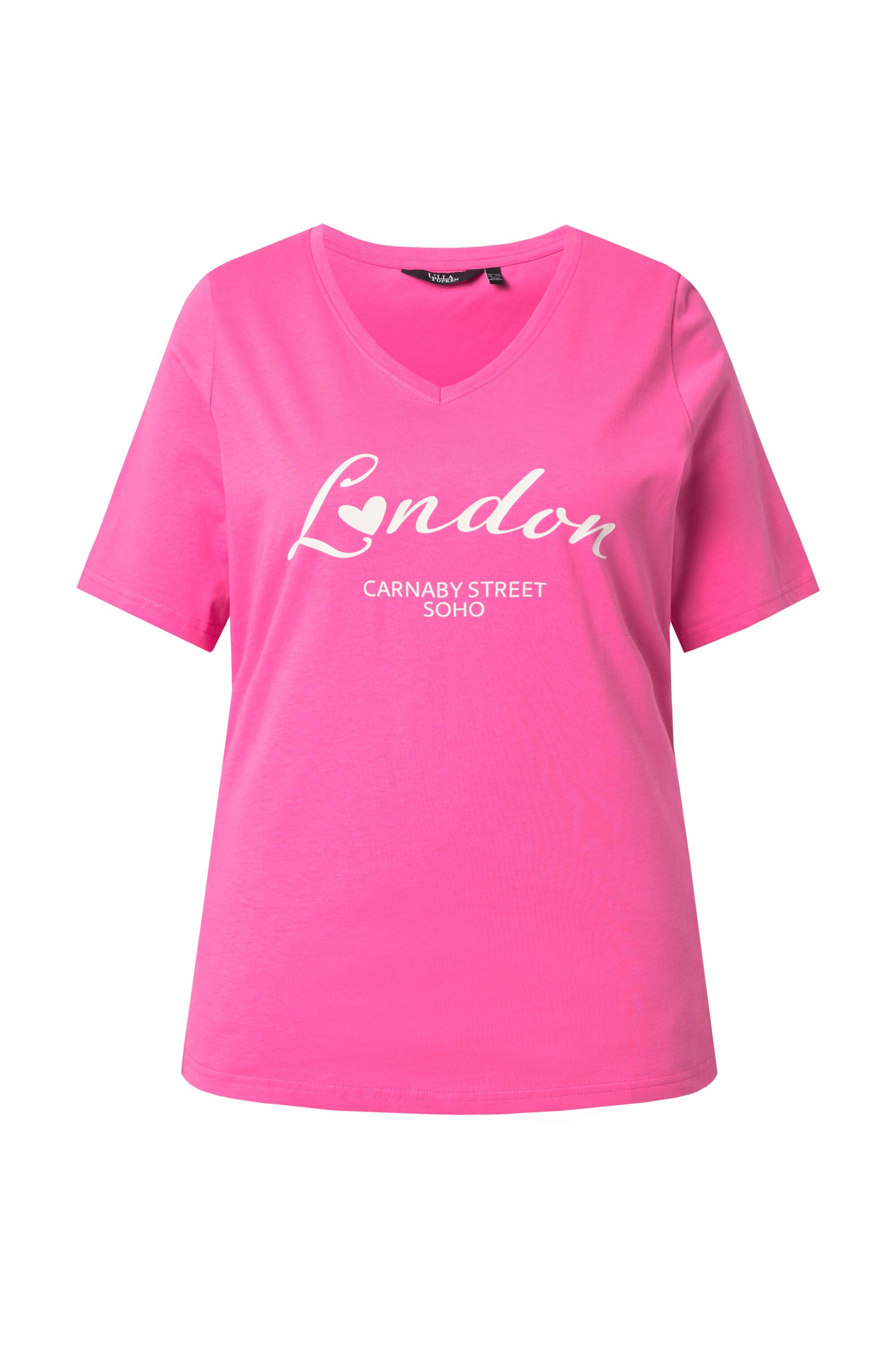 Ulla Popken Shirt in Roze: voorkant