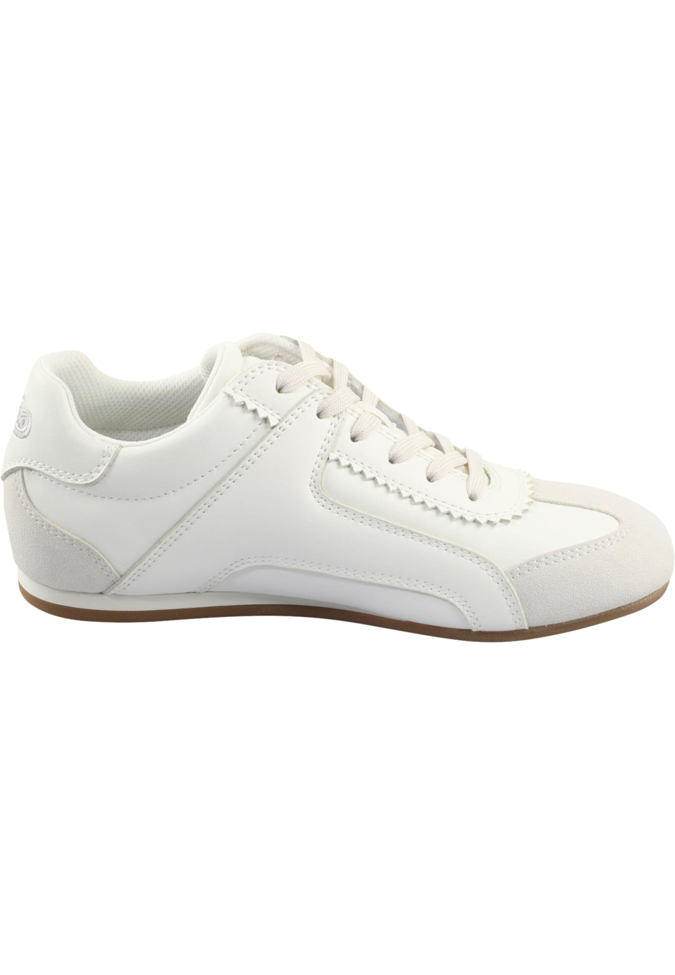 BUFFALO Σνίκερ χαμηλό 'Varsity' σε λευκό