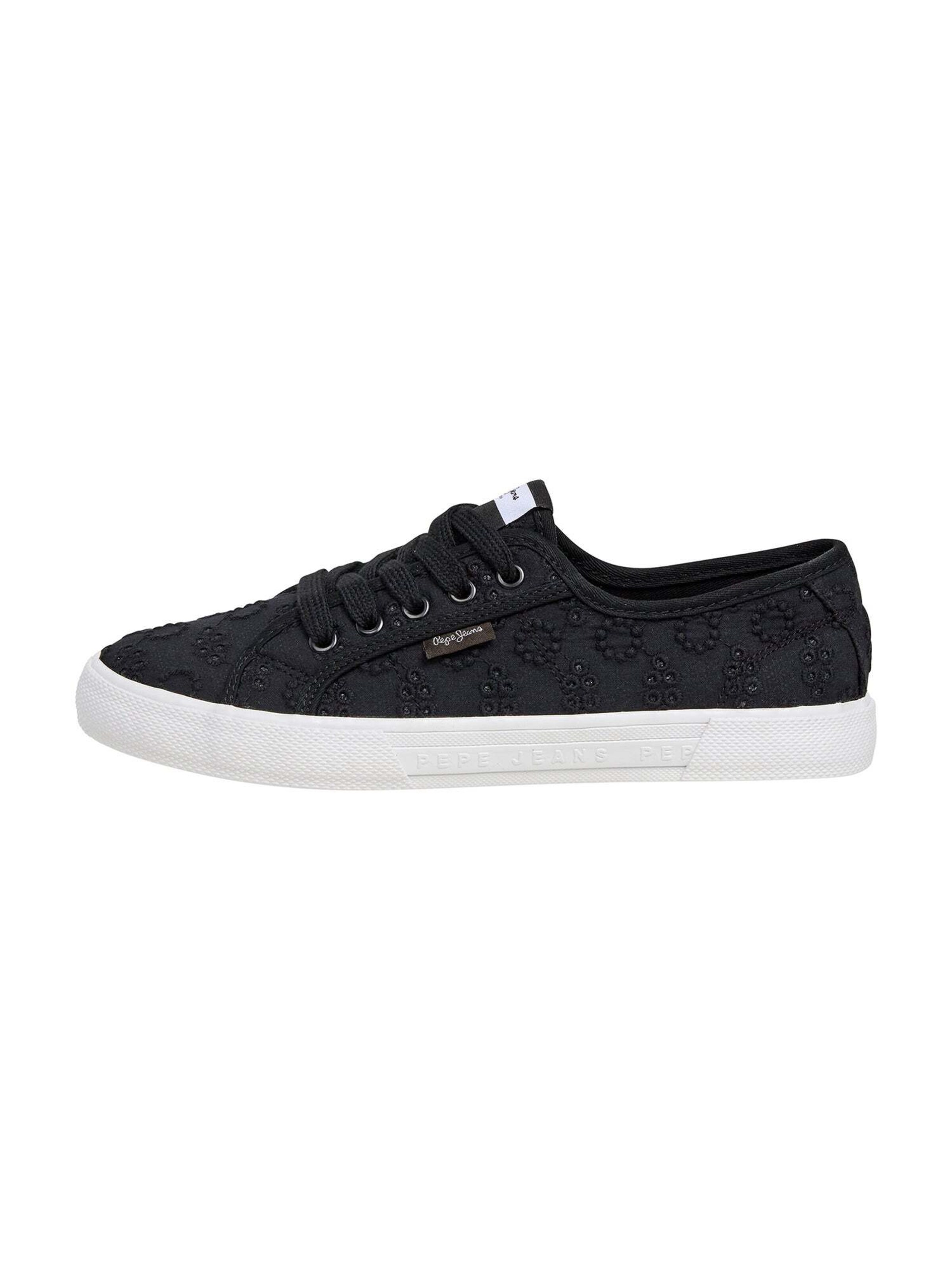 Pepe Jeans Baskets basses 'Brady Cute' en noir, Vue avec produit