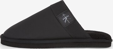 Calvin Klein Slippers in Black: front