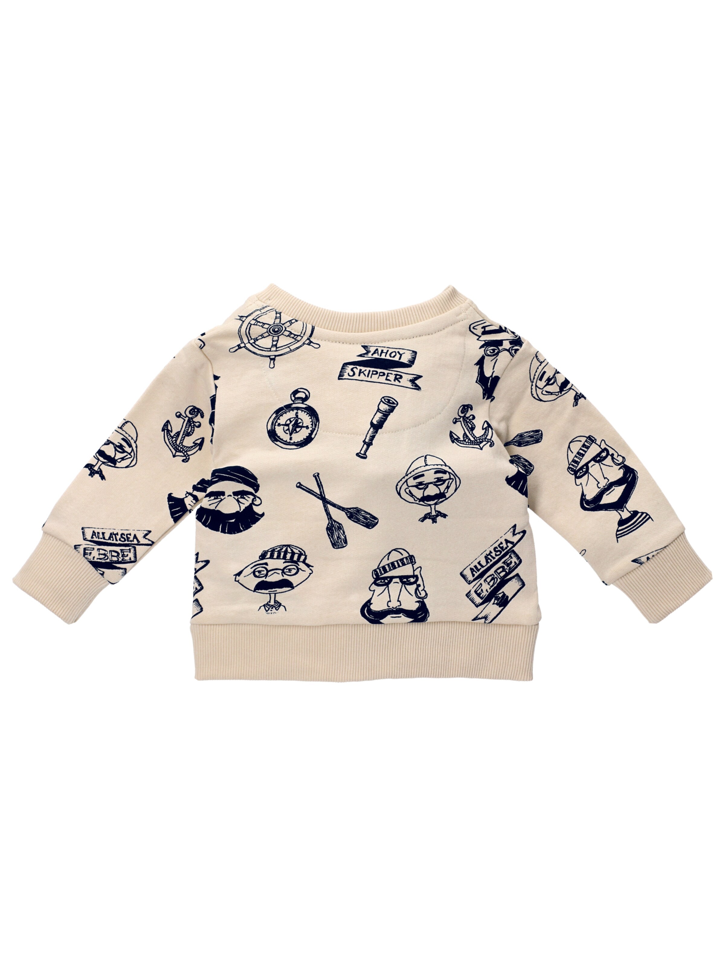 Ebbe Sweatjacke in Beige